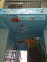 tranh tường mầm non